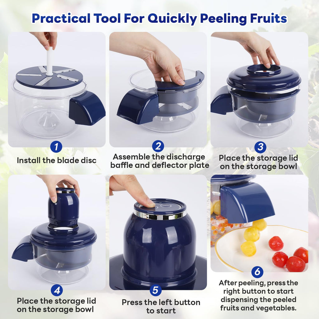 Automatic Grape Peeler Machine.