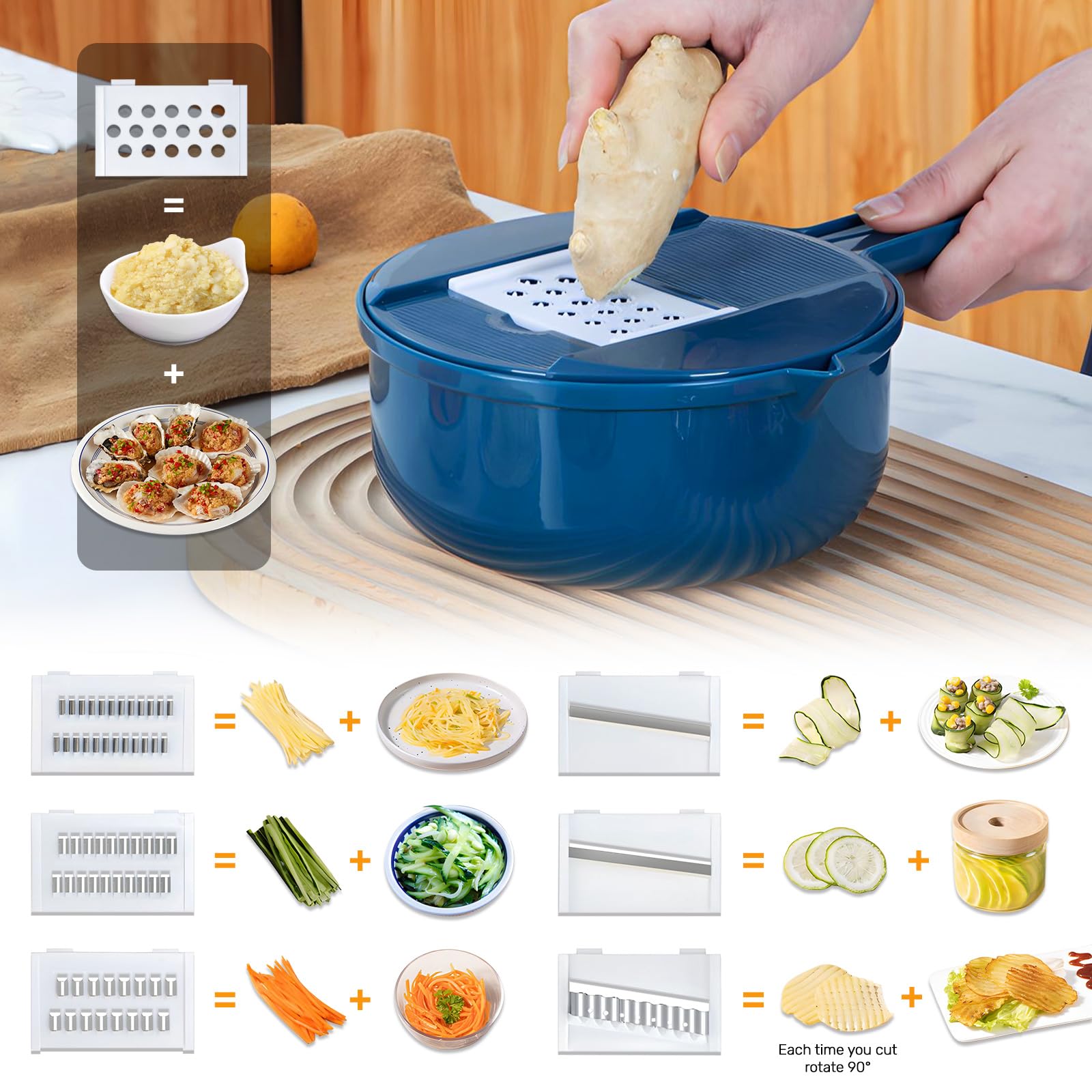 7 in 1 Vegetable Slicer and chopper