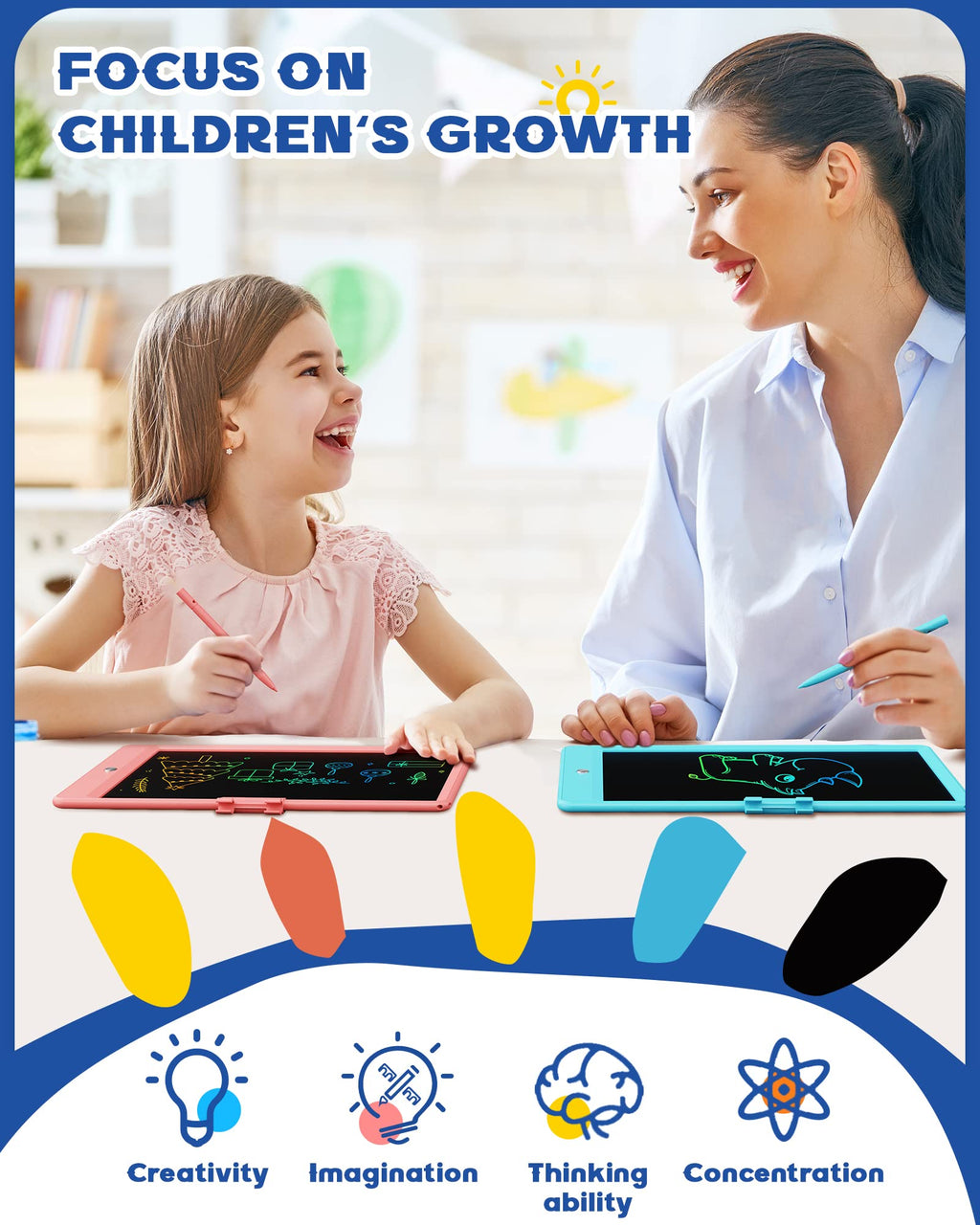 LCD Writing Tablet 10 Inch Doodle Board