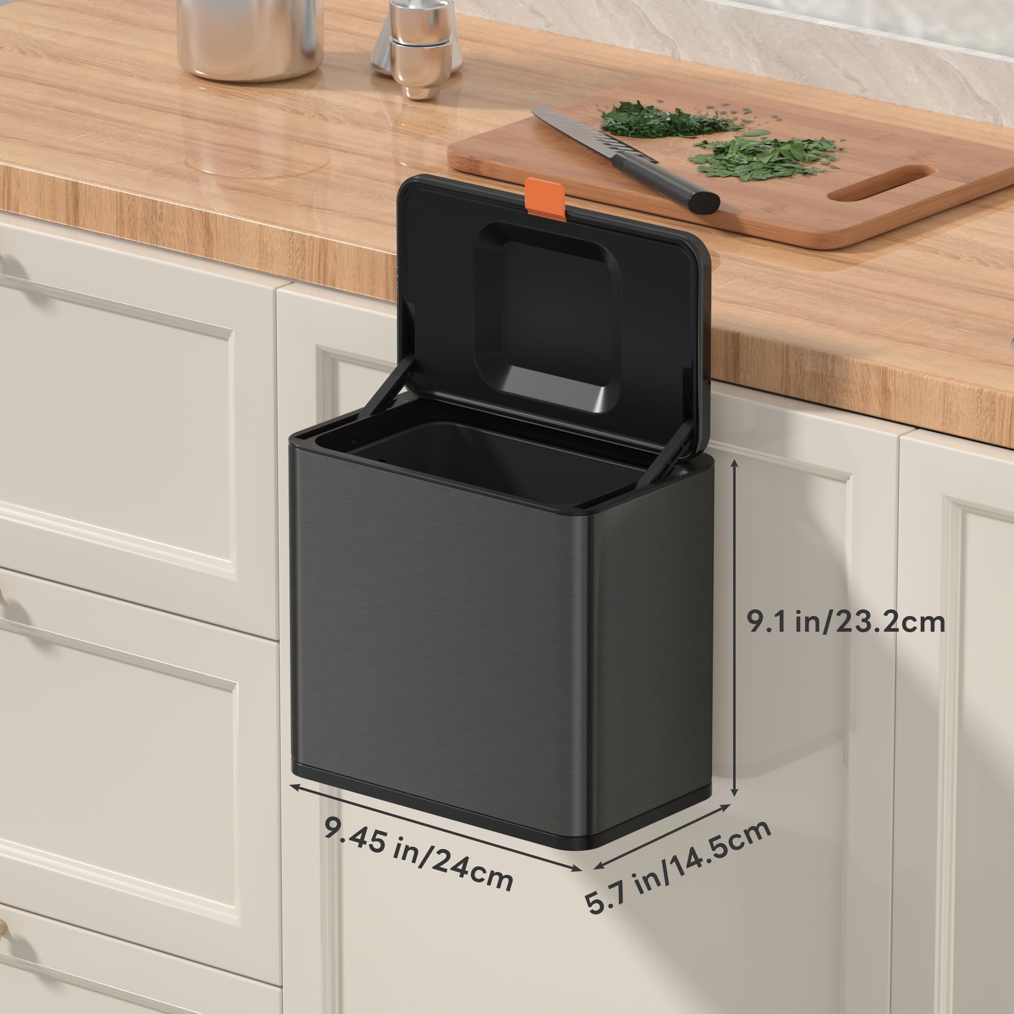 Kitchen Compost Bin Hanging Trash Can