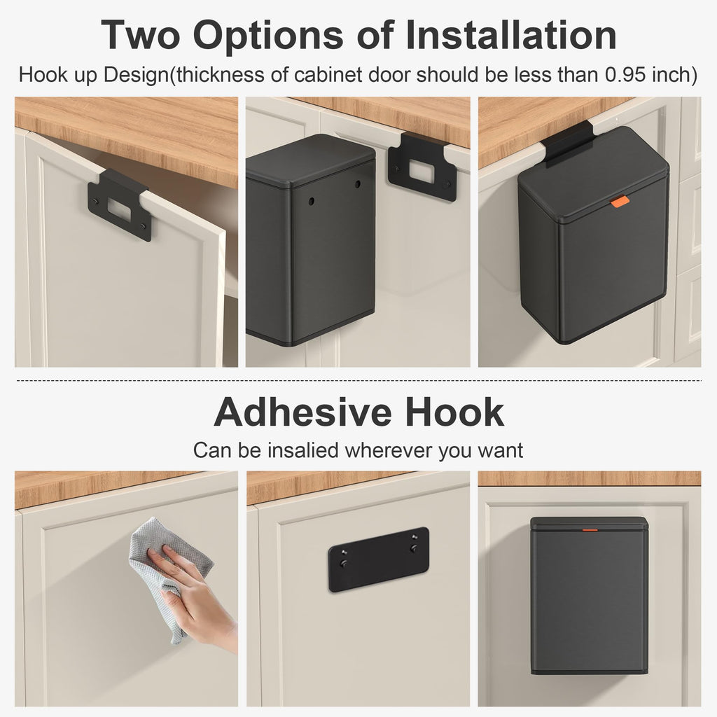 Kitchen Compost Bin Hanging Trash Can