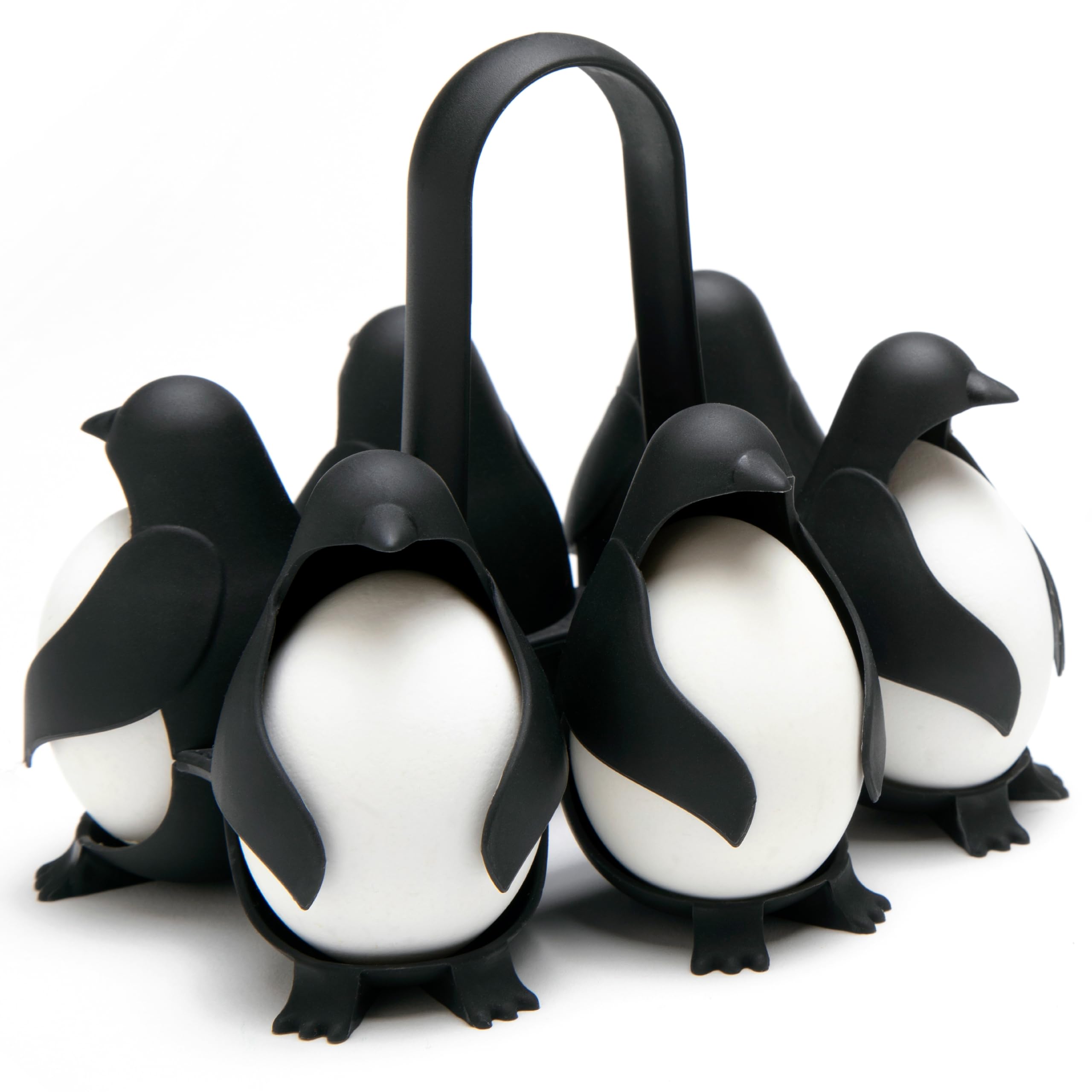 Penguin shaped egg holder