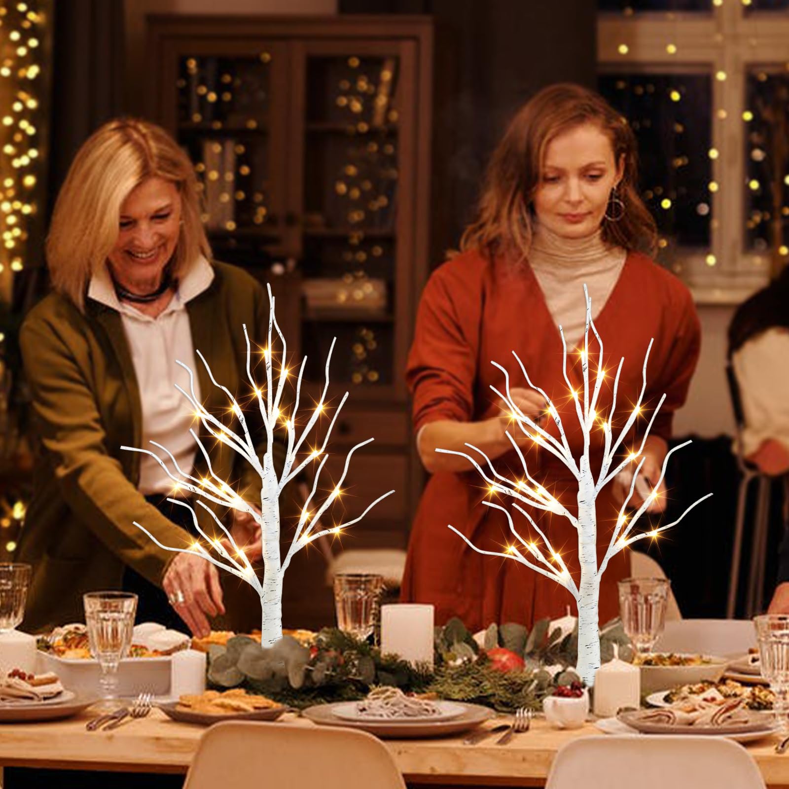 Fairy Light Spirit Tree for Christmas Decor.