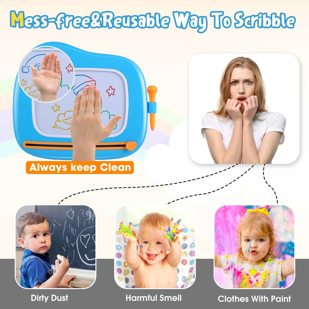 Magnetic Drawing Board for Kids