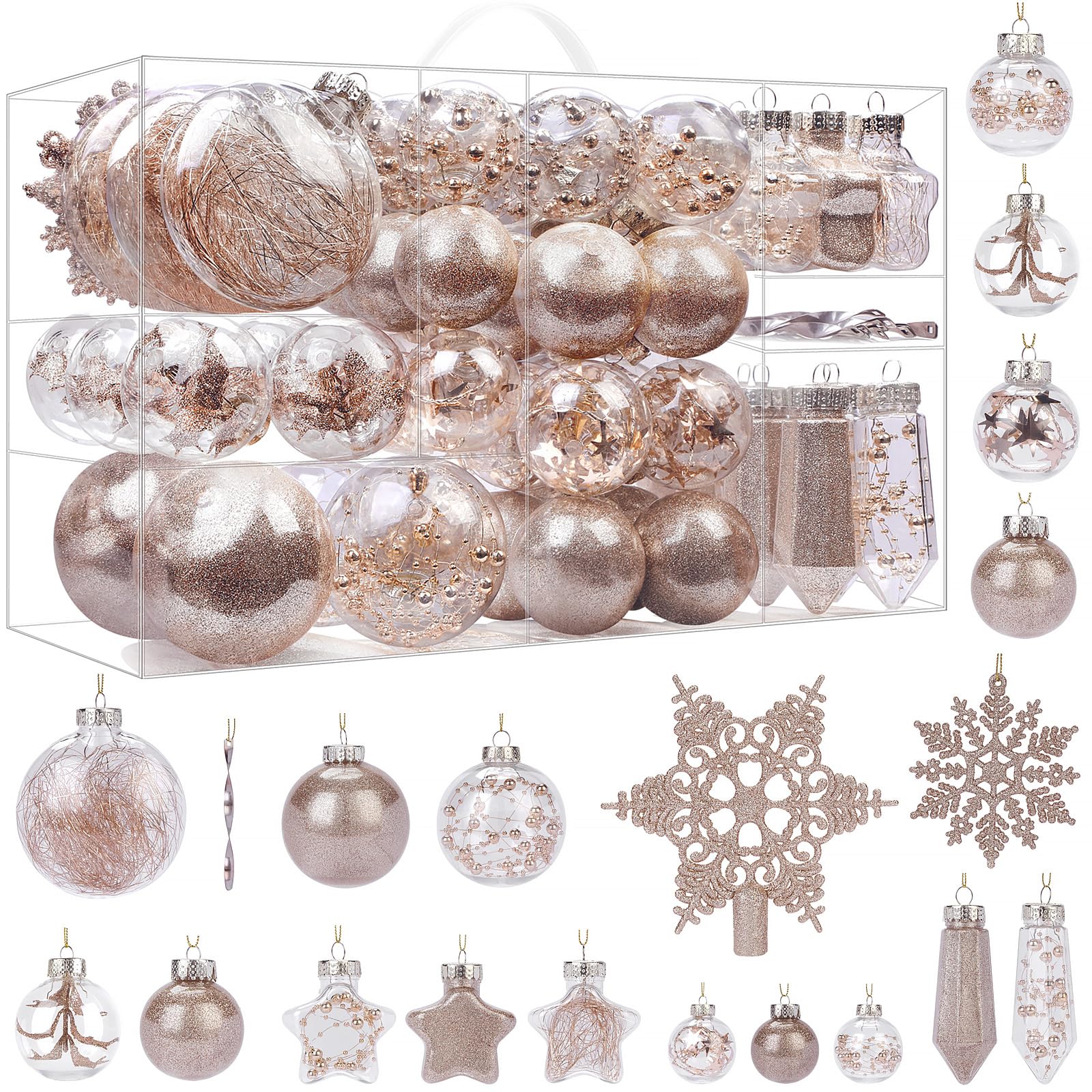 Perfect Christmas Tree Ornaments Set.
