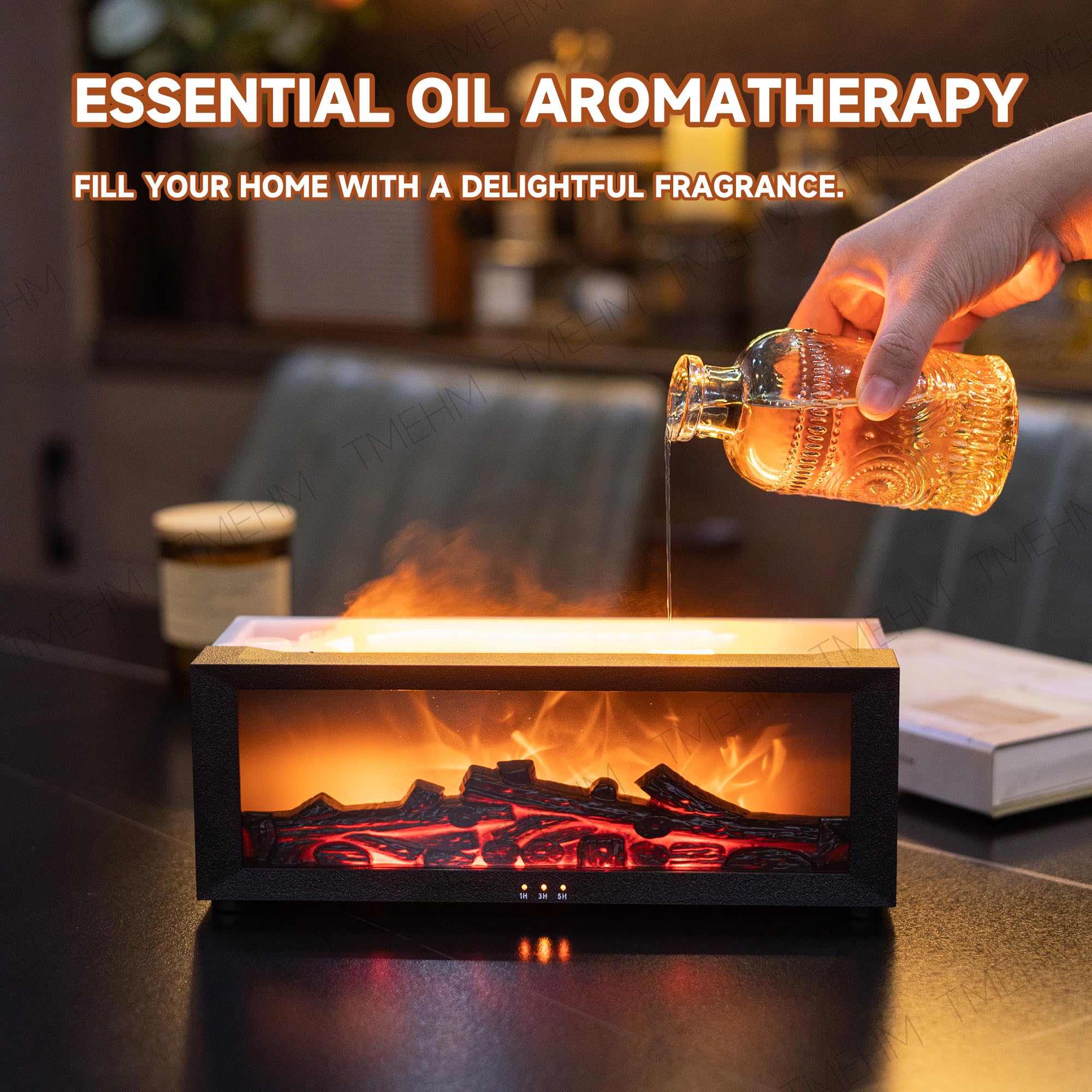 Fireplace Flame Air Diffuser Humidifier.