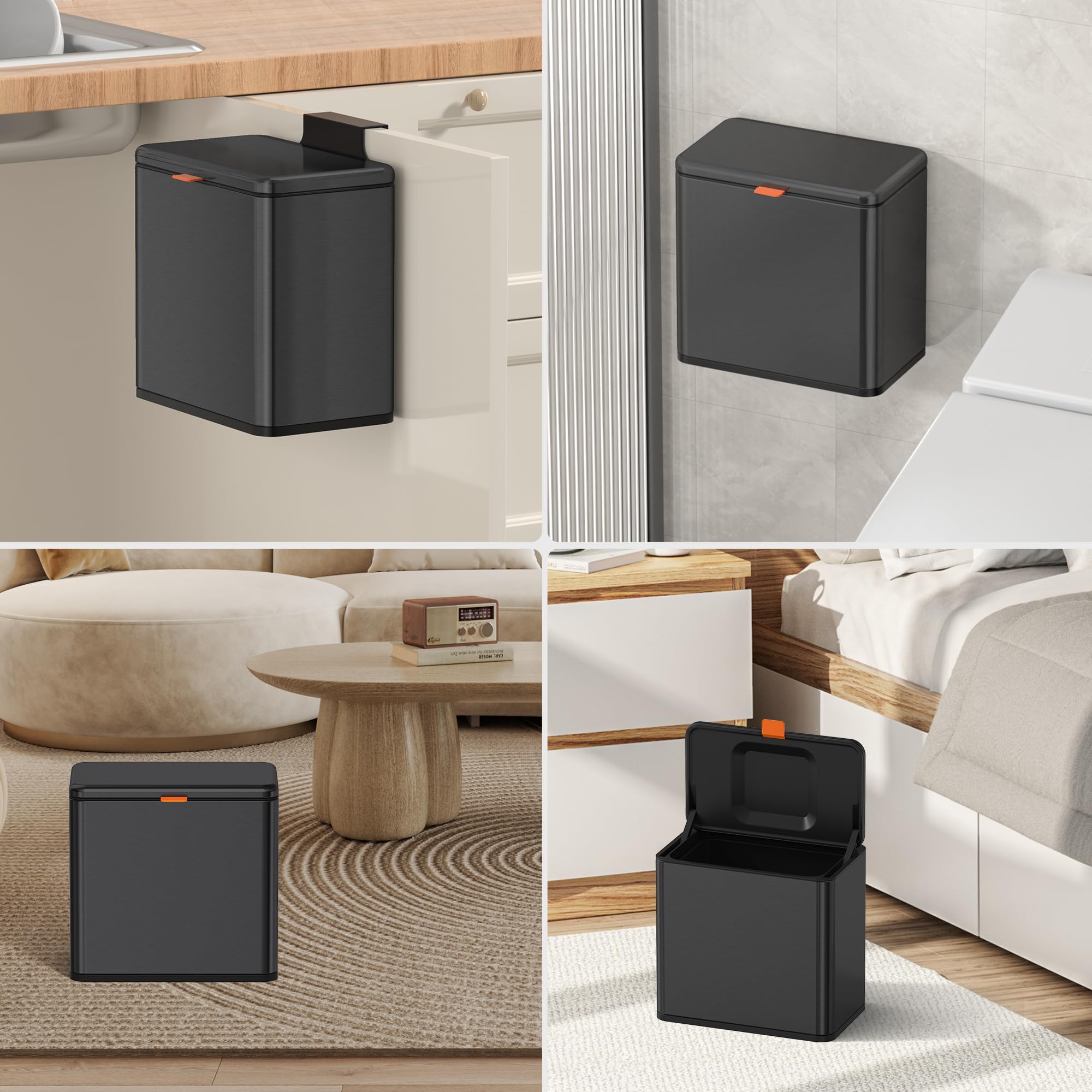 Kitchen Compost Bin Hanging Trash Can