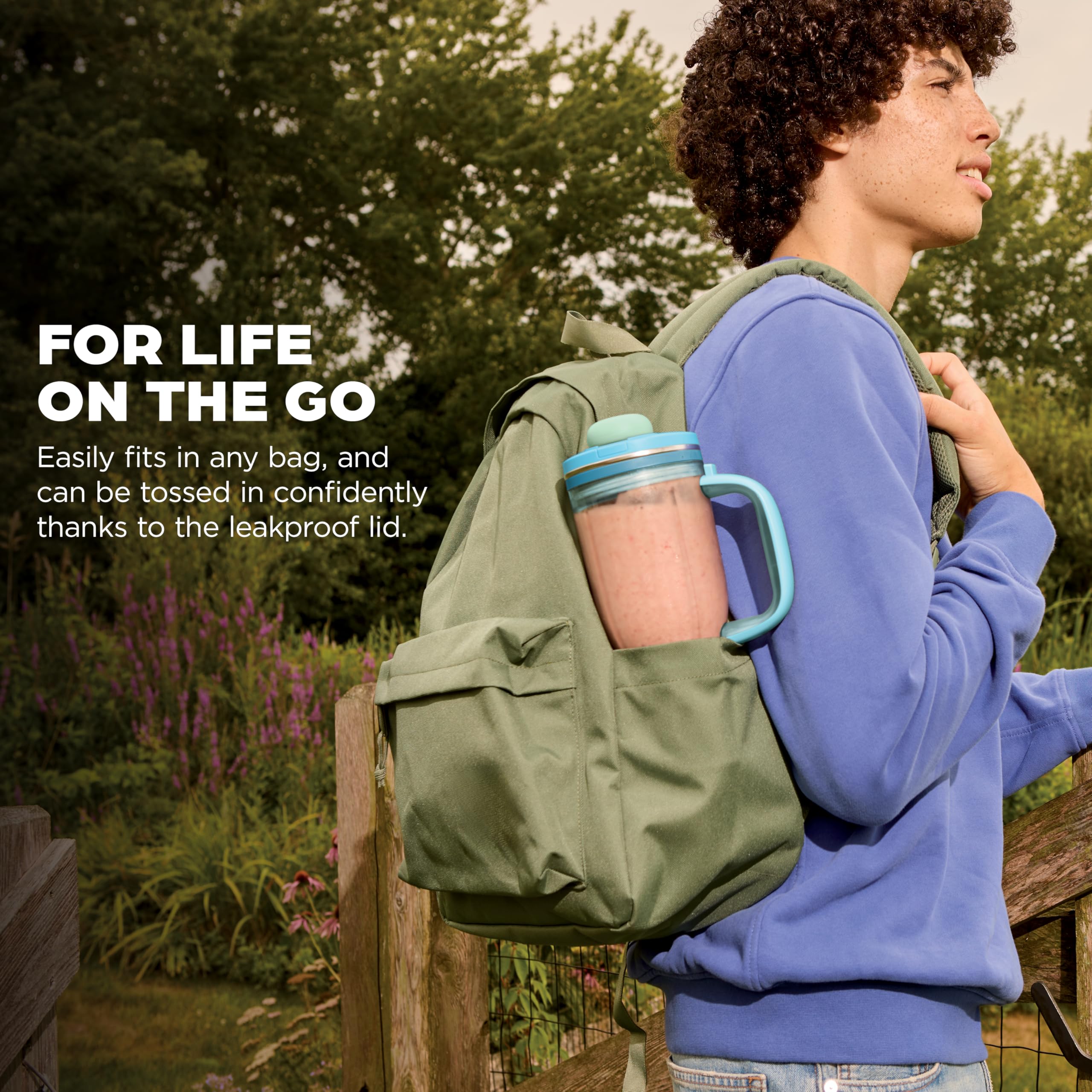 Personal Smoothie Blender Travel Tumbler