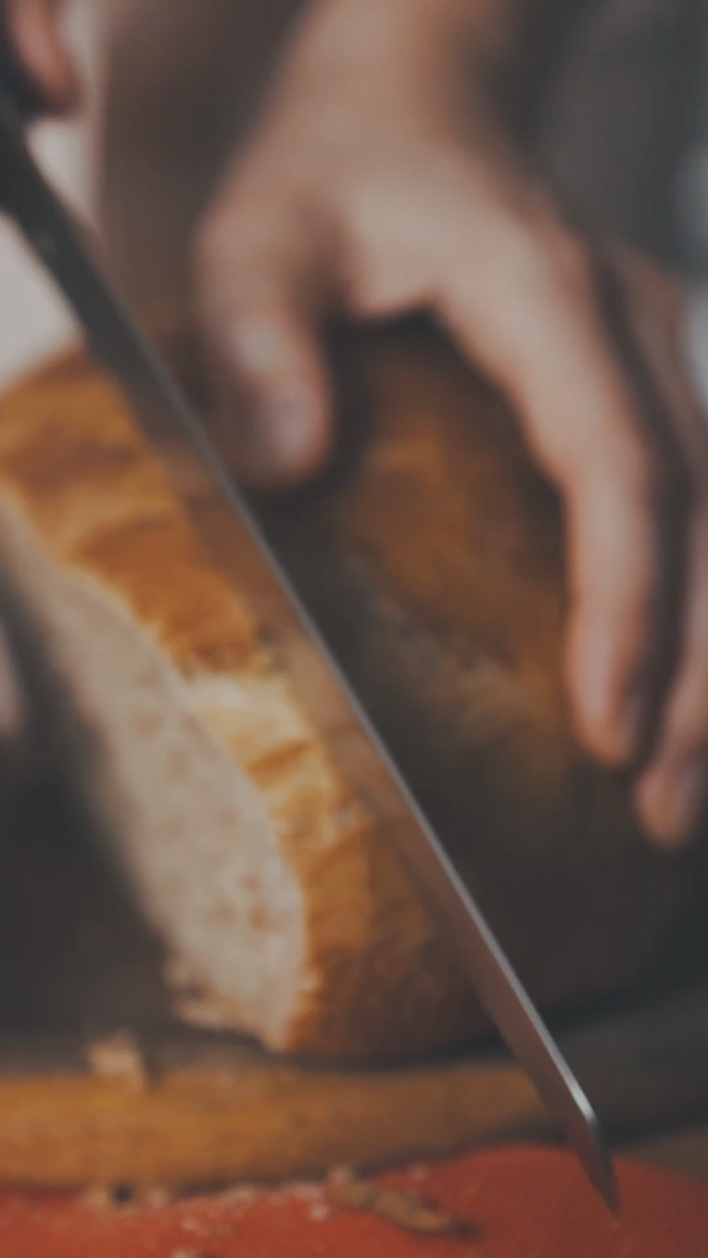 Manual Bread Slicer with Hand Crank